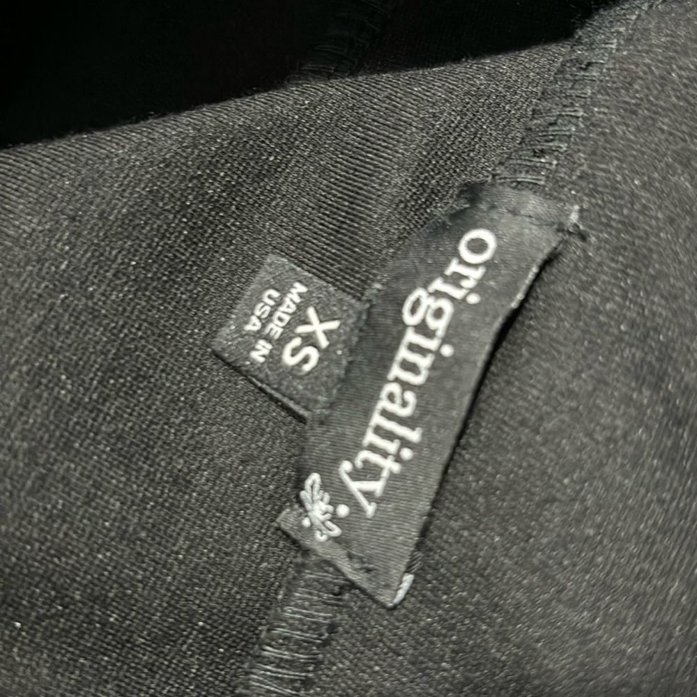 Originality | Women’s Black Belted Fit and Flare Mini Skirt - Picture 12 of 13